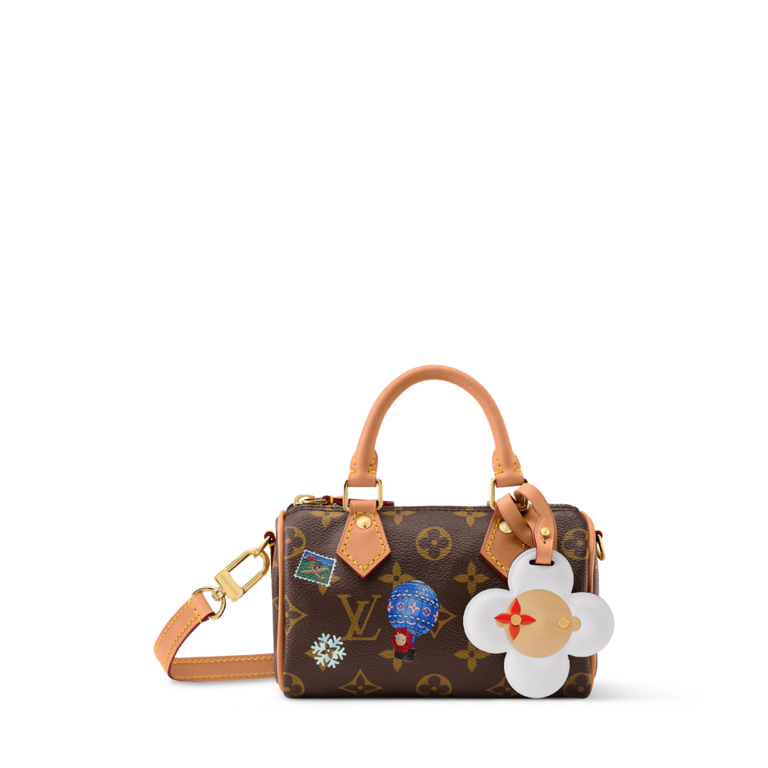 LOUIS⭐️V16cm Speedy nano モノグラム レザーバッグ Nano Speedy Monogram - Women - Small Leather Goods | LOUIS VUITTON ®